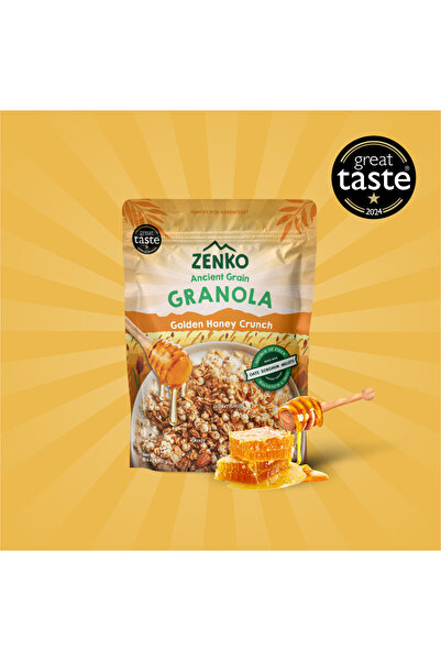 Zenko Superfoods جرانولا الحبوب الأصلية بالعسل 285 جرام علبة عملاقة * 12 كيس