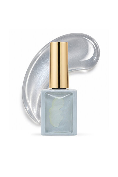 GLOBAL FASHION Professional Silver Snow White Cat Eye Gel Polish 8ml HEMA & T...