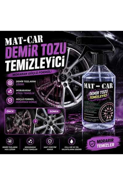 matcar MAT-CAR Demir Tozu Sökücü Moraran Jant Temizleyici Demir Tozu İlacı Ot...