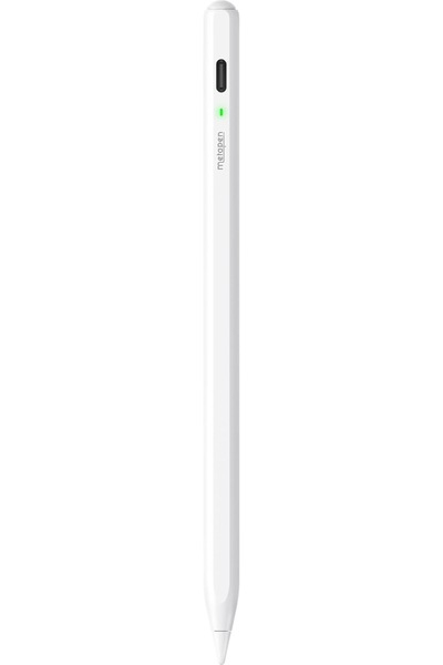 metapen A8 Air - Tablet Kalemi, iPad 2018-2025 Uyumlu, Avuç İçi Reddi(Eğim Ha...