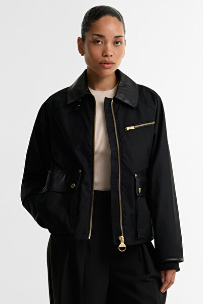 Barbour B.Intl Donnington Yağlı Ceket BK71 Black Northumberland Check