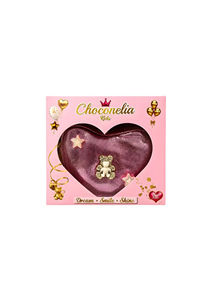 CHOCOGIRL Geantă pentru fete din piele Shiny Heart, culoare liliac