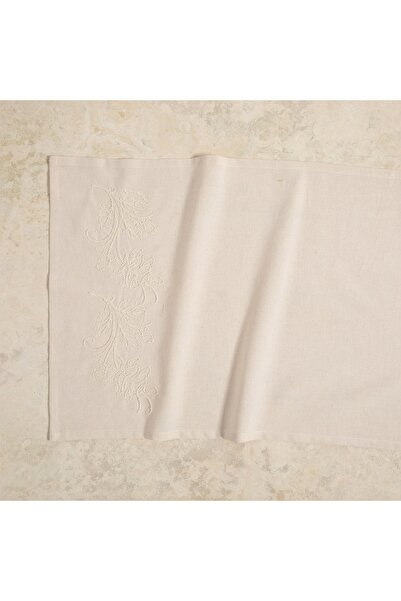 Mudo Concept LILY İŞLEMELİ RUNNER EKRU 50X130 CM