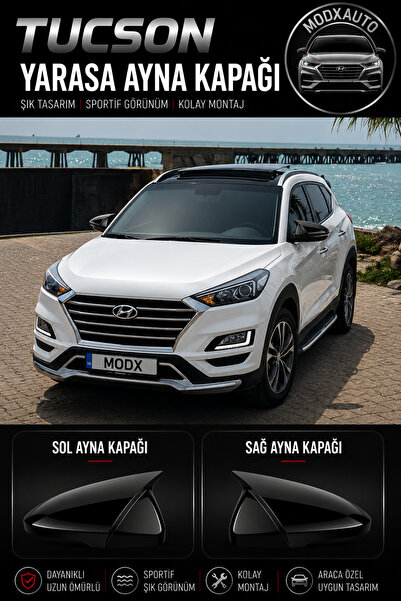 MODxAUTO HYUNDAİ TUCSON 2018-2020 ARACA ÖZEL YARASA AYNA KAPAĞI A+