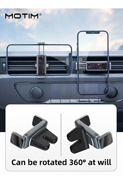 MOTIM 2 Packs Car Mobile Holder, 360° Rotateable Car Phone Holder Phone Mount...