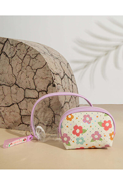 REDTAG Women Multicolour Floral Cosmetic Pouch