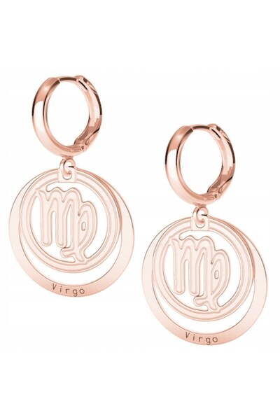 Larezo Cercei, Larezo, Semn Zodiacal Fecioara, Argint Sterling 925, Hipoalerg...
