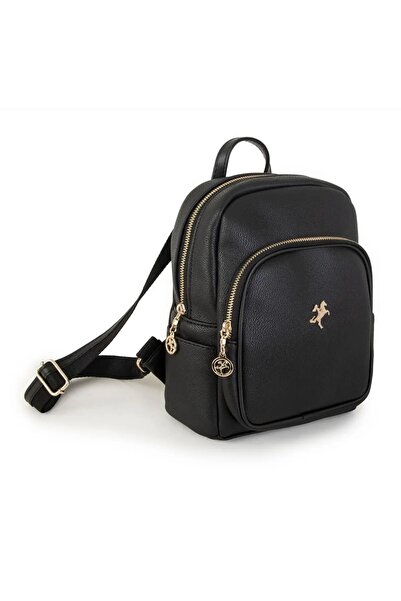 Nas Bag MİSSBAG KALİTELİ SIRT ÇANTASI SİYAH (en28xboy30)