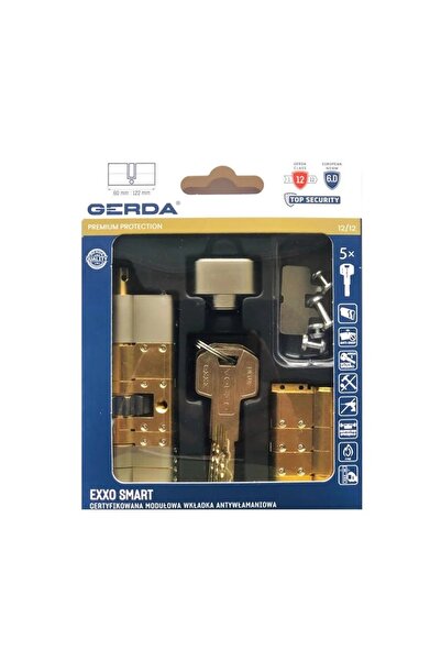 gerda EXXO SMART Cilindru Modular Nichel Satinat 61/61