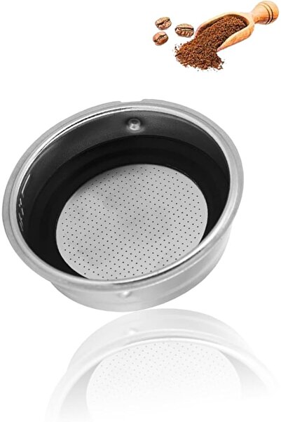 Generic Stainless Steel Reusable Coffee Filter Basket - 51mm Holder for Singl...