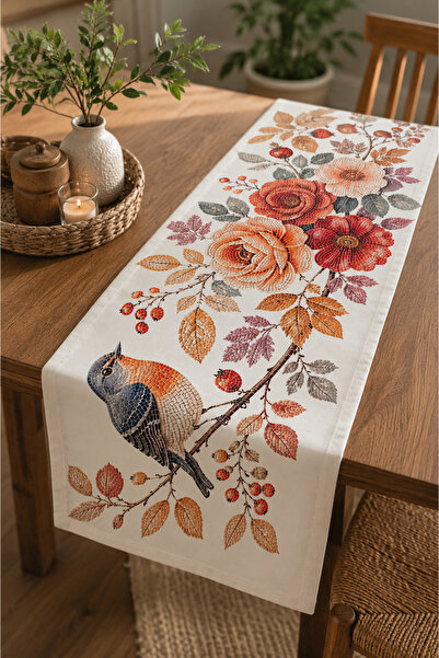 Pilloveland Dekorativni digitalno štampani trkač od antilopa 40x140 cm - Mozaik