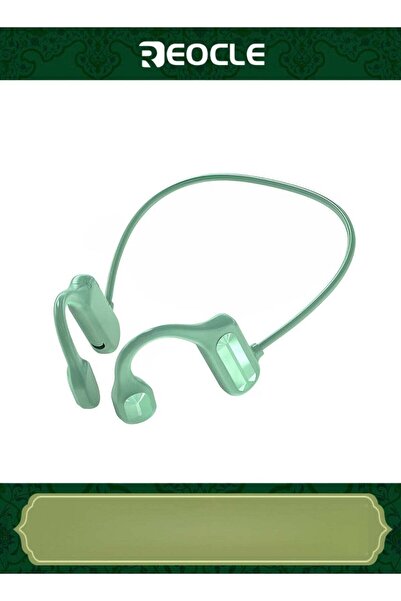 REOCLE Bone Conduction Headphones Bluetooth Running Headphone Wireless Bone C...
