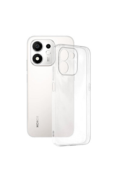 CLICK Husă pentru Honor 600 Smart, din silicon transparent, protecție antișoc