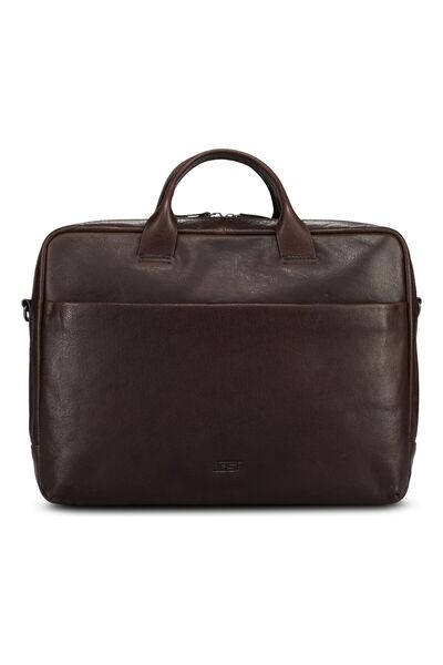 JOST Glasgow Aktentasche Leder 40 cm Laptopfach