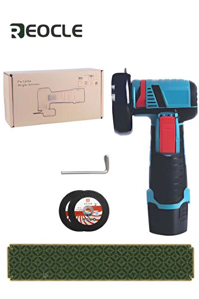 REOCLE Angle Grinder Tool Electric Grinder Power Tools with 2 Grinding Wheels...