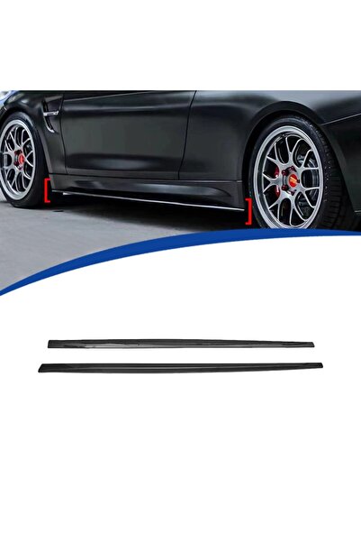 AutoUp Extensii praguri laterale BMW Seria 4 F32, F33, F36 - Negru Lucios