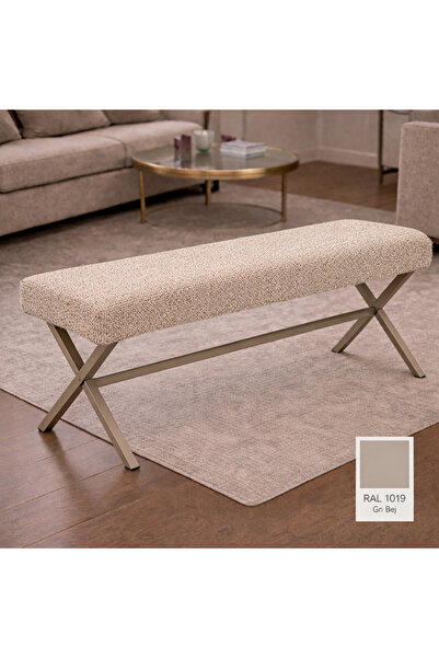 Fly Mobilya 100 Cm Landy X Bench