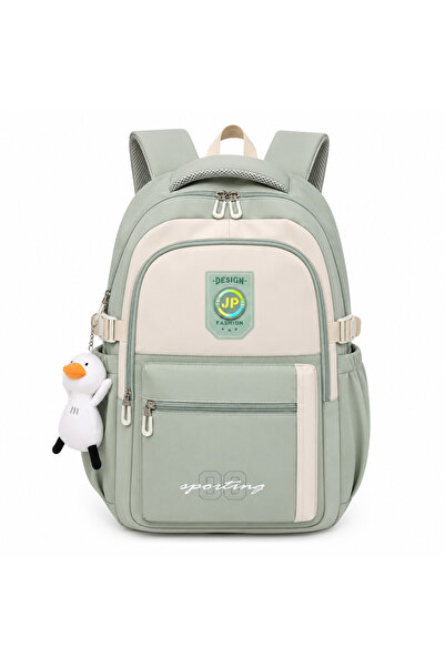 Alessandro DESIGN Rucsac de Scoala BEKABAD, 48x31 cm, Oxford, Verde
