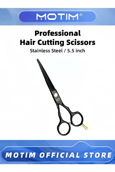 MOTIM Professional Hair Cutting Scissors,Japanese 440C Stainless Steel 5.5 in...