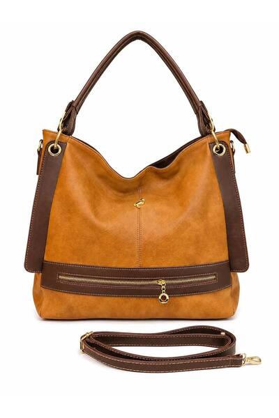 Miami Polo Club Soft Leather Casual Large Size Long Strap Shoulder Bag