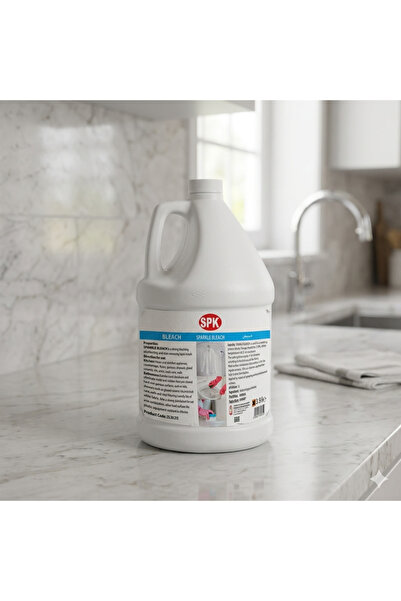 SPARKLEAN Liquid Bleach for Laundry, Kitchen and Bathroom Disinfection, Stain...