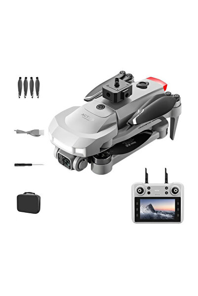 4DRC V34 GPS 4K HD Çift Kameralı 4.5" Ekranlı Profesyonel Drone | Engelden Ka...