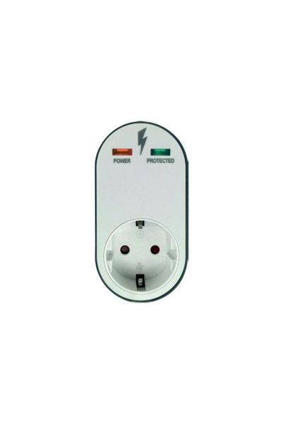 EUROLAMP Μονή πρίζα ασφαλείας