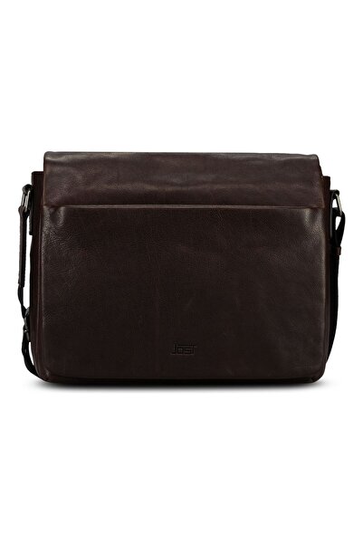 JOST Glasgow Briefcase RFID protection Genuine Leather 34 cm Laptop compartment