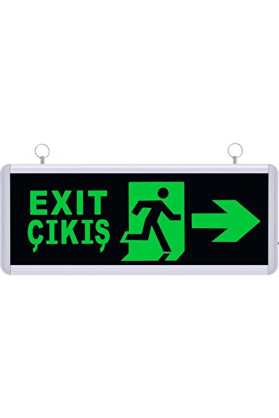 sg-02 LEDLİ SAĞ-SOL exit-çıkış acil yönlendirme armetörü