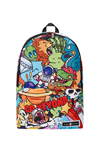 Space Junk Çok Renkli Erkek Sırt Çantası 920SJS111NSZ INTO THE MIND BACKPACK