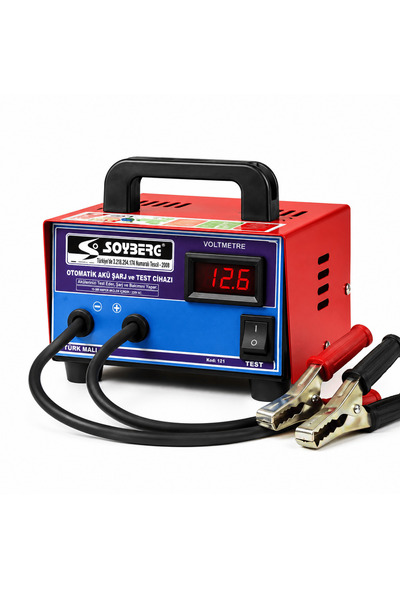 Soyberg 110 8-36V 100A 1200W Dijital Göstergeli Profesyonel Akü Test Cihazı