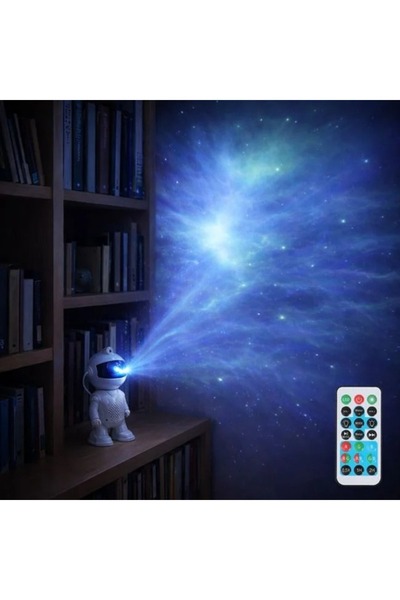 Generic Астронавтен проектор с LED USB кабел и дистанционно управление 11 x 8...