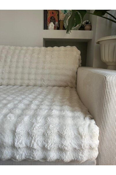 Ahsela Home Merinos Bubble Kaydırmaz Koltuk Örtüsü