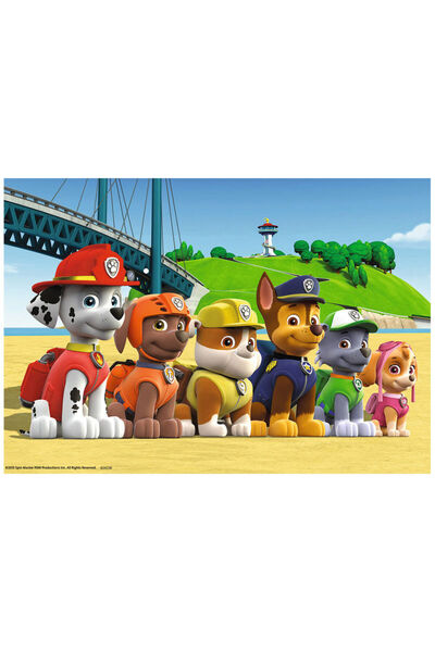 PAW PATROL Плажен пъзел 2x24 части