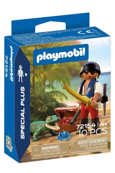 Playmobil Πειρατής εναντίον αλιγάτορα