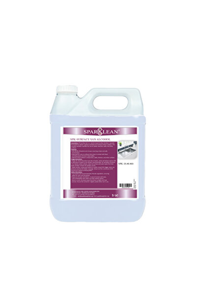 SPARKLEAN SURFACE SANITIZER & DISINFECTANT Professional Alcohol-Based Surface...
