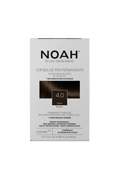 Noah Безамонячна перманентна боя за коса с оризови протеини и масло от лен - ...