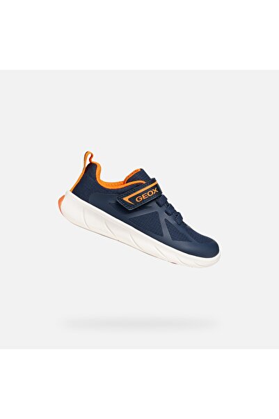 Geox Foot-run - Adidași Barefoot pentru băieți, Albastru închis