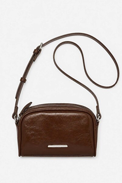 Madamra Brown Women's Crossbody Bag