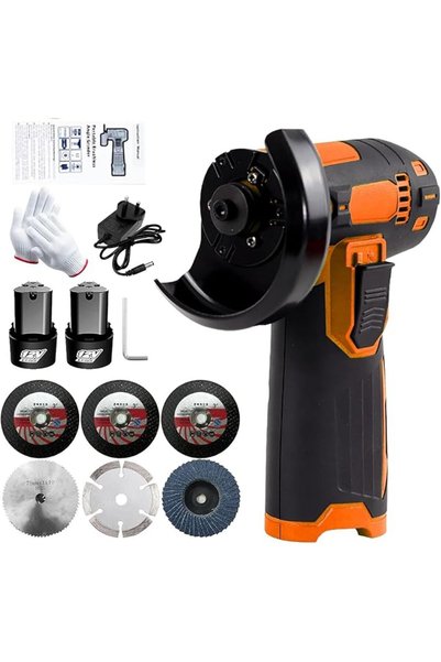Foloose Angle Grinder Tool Mini Angle Grinder Cordless Electric Angle Grindin...