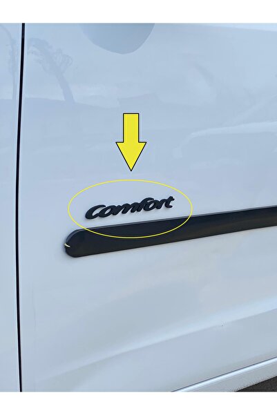 Genel Markalar Opel Corsa Comfort Yazısı 2 Adet 3D