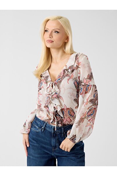 Guess Ruffled top