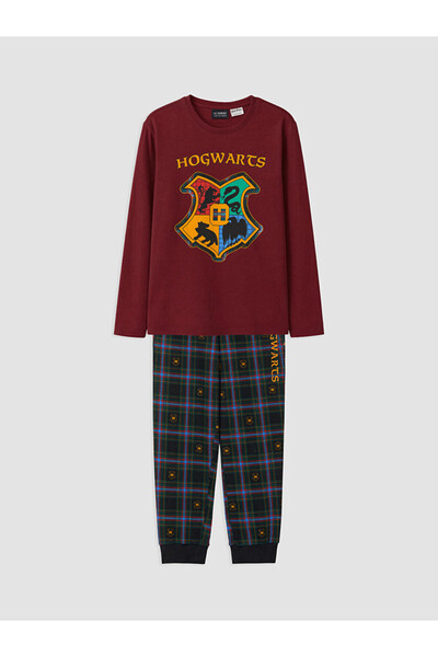 LC Waikiki Harry Potter Licensed Crew Neck Boys' Pajama Set