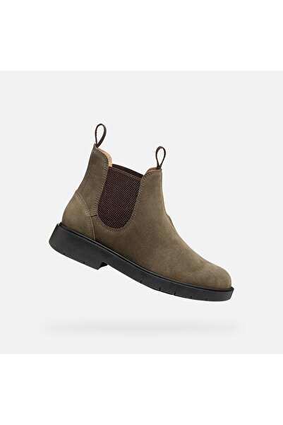 Geox Spherica Ec1 - Botine de damă, kaki