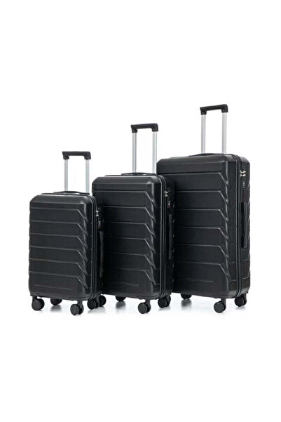 OEM Set de 3 trolere rezistente din polipropilenă cu roți duble pivotante la ...