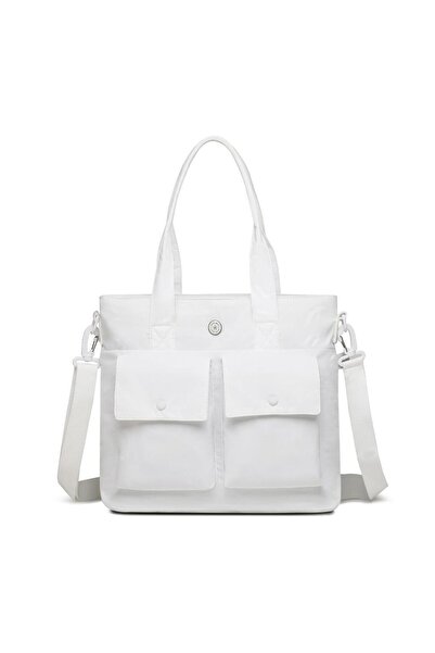 SMART BAGS Micro Poly Fabric Large Size Women's Shoulder Bag 3345