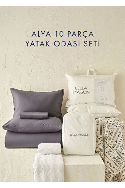 Bella Maison Alya 10 Parça Yatak Odası Çeyiz Seti