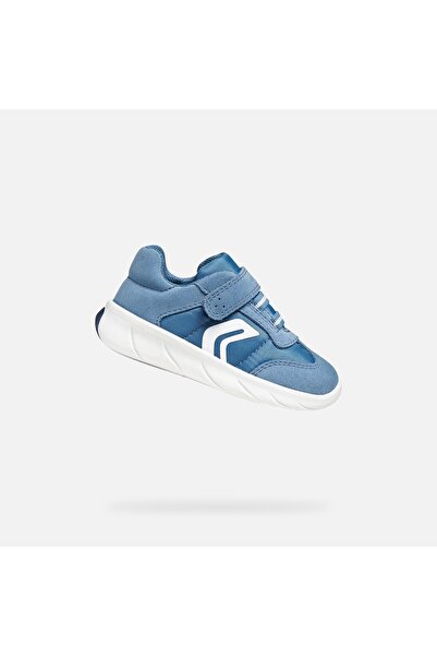 Geox Foot-run - Adidași pentru băieți, albastru deschis