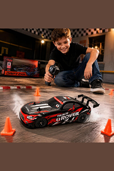 Get's On Oyuncak Uzaktan Kumandalı Full Fonksiyon 1:24 Şarjlı 4x4 Drift Araba +4 Drift Tekerleği ve Drift Dubası