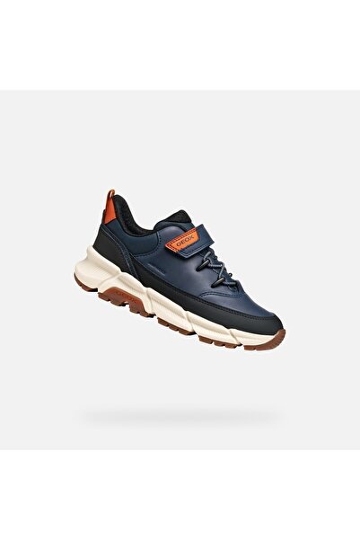 Geox Flexyper Plus - Adidași pentru băieți, Albastru închis
